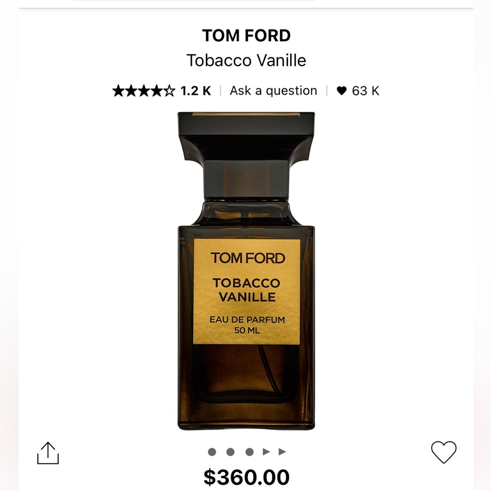 Tobacco Vanille Fragrance 50ml